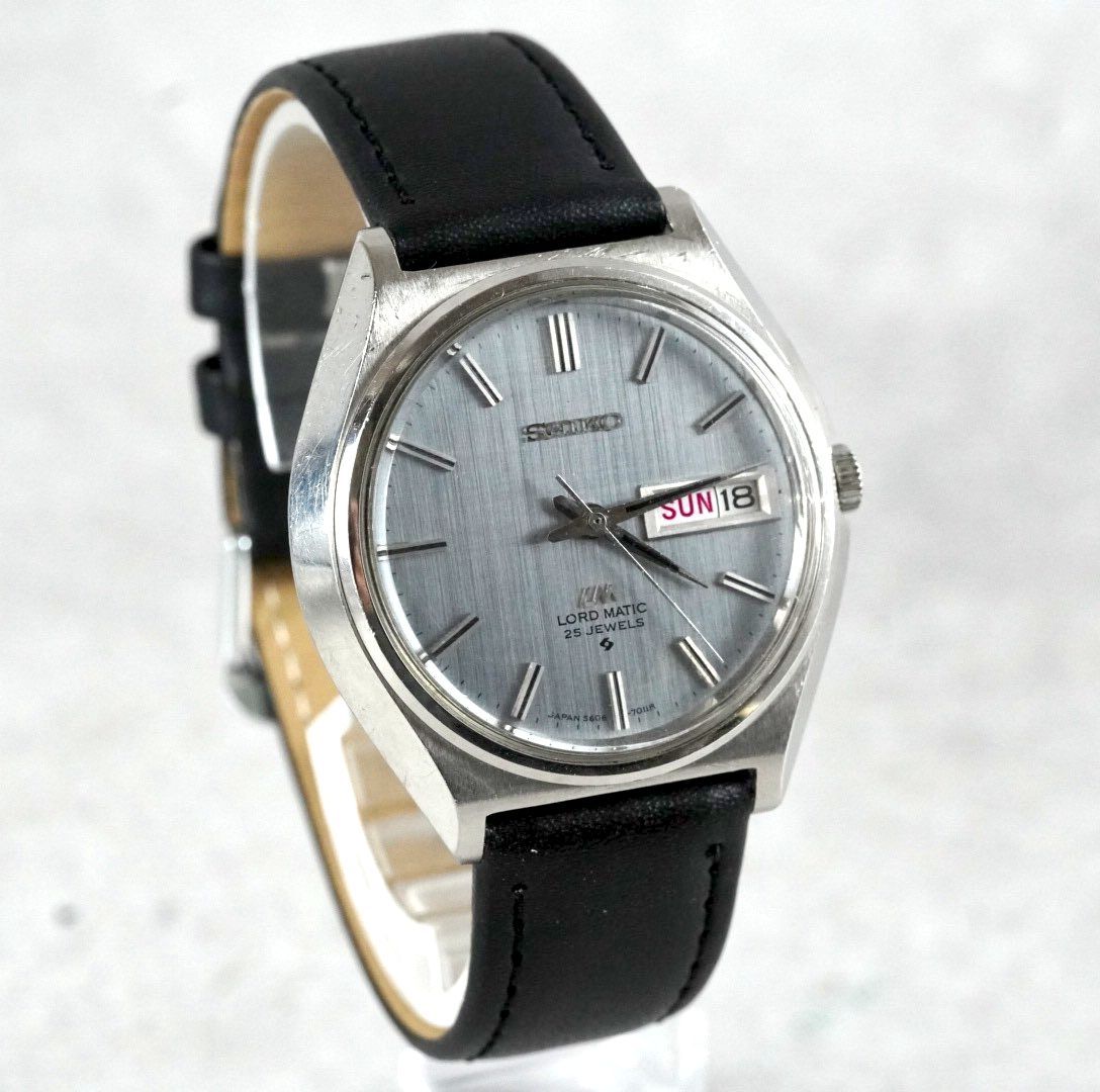 SEIKOＬＭ 25JEWELS SEIKO セイコー LM Lord Matic ロードマチック 56LM 5606-7010 56系
