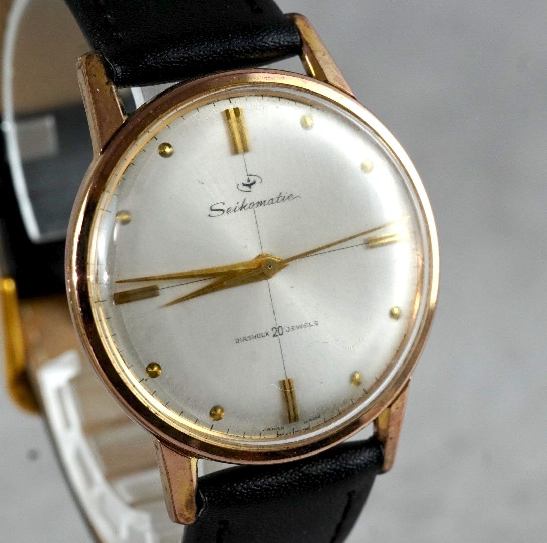 SEIKO MATIC セイコーマチック 自動巻き automatic 20jewels 60s 初期