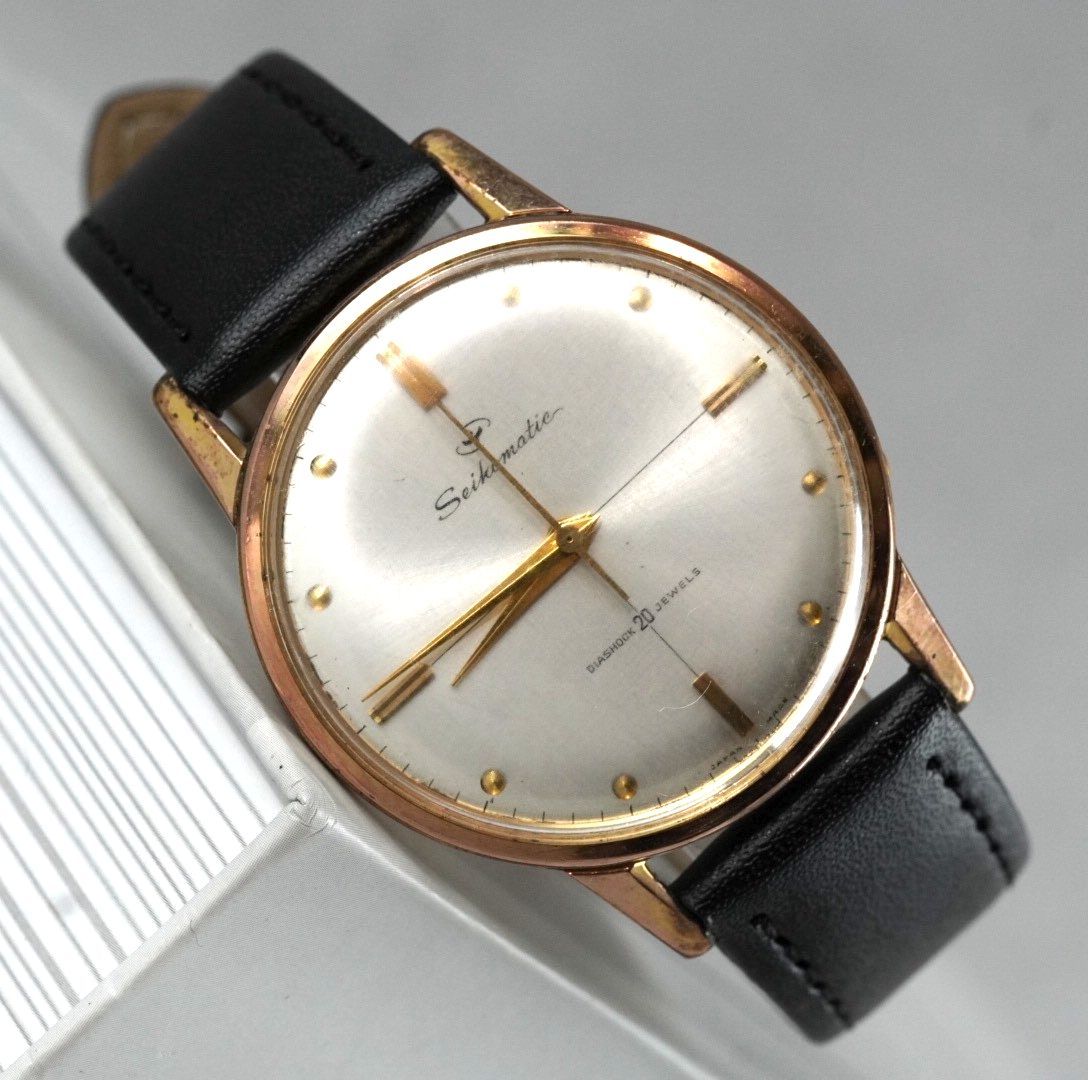 SEIKO MATIC セイコーマチック 自動巻き automatic 20jewels 60s 初期
