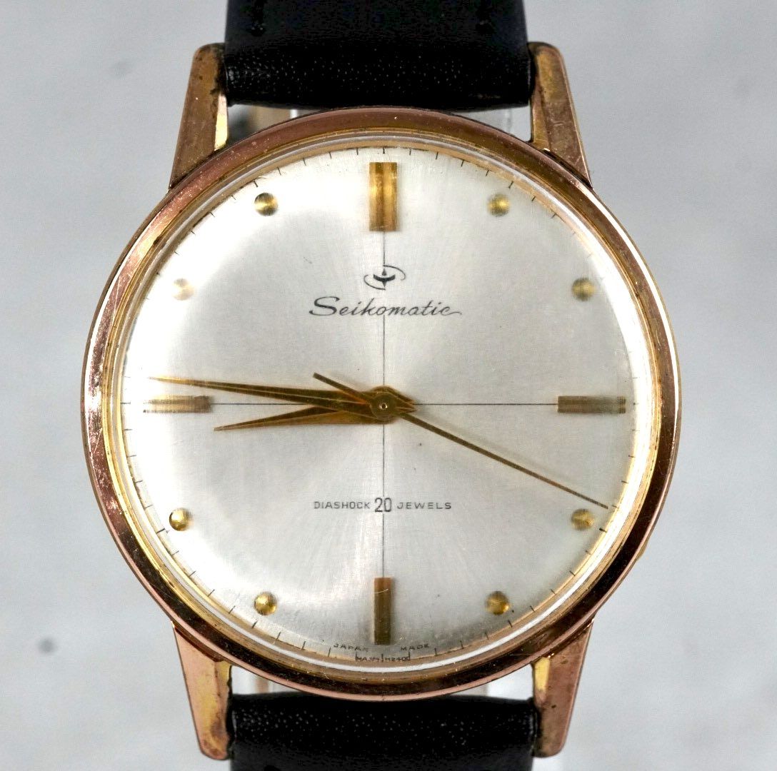 SEIKO MATIC セイコーマチック 自動巻き automatic 20jewels 60s 初期 