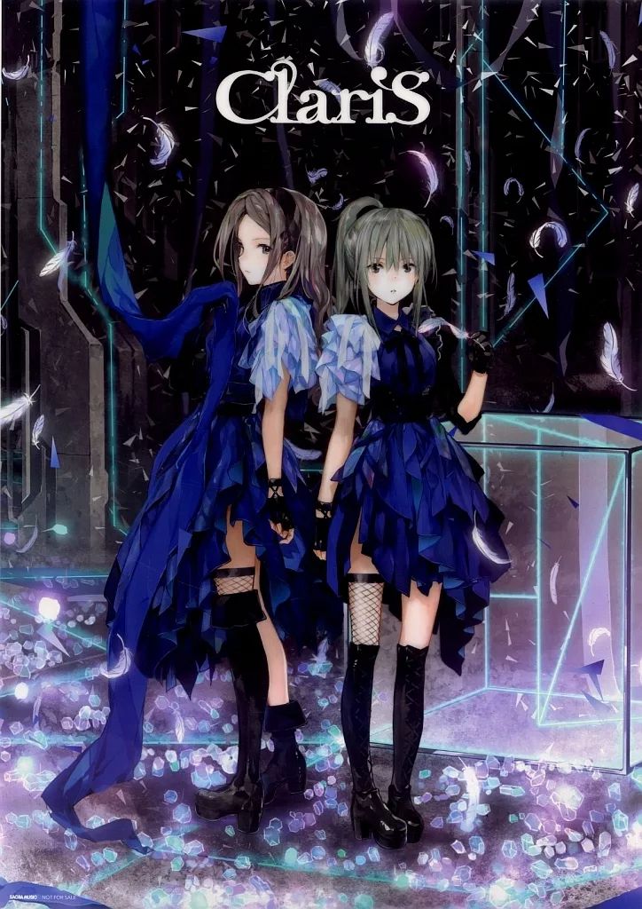 ClariS ポスター 中古】ポスター A3クリアポスター ClariS 「CD ALIVE」 ClariS Room