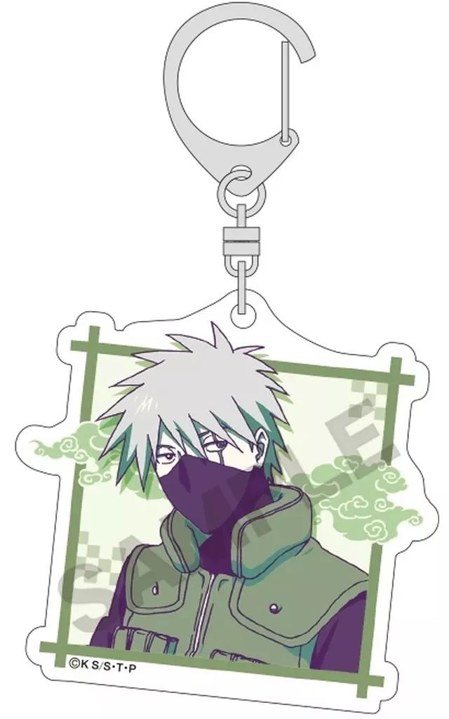 中古】キーホルダー はたけカカシ(上半身) 「NARUTO-ナルト- 疾風伝