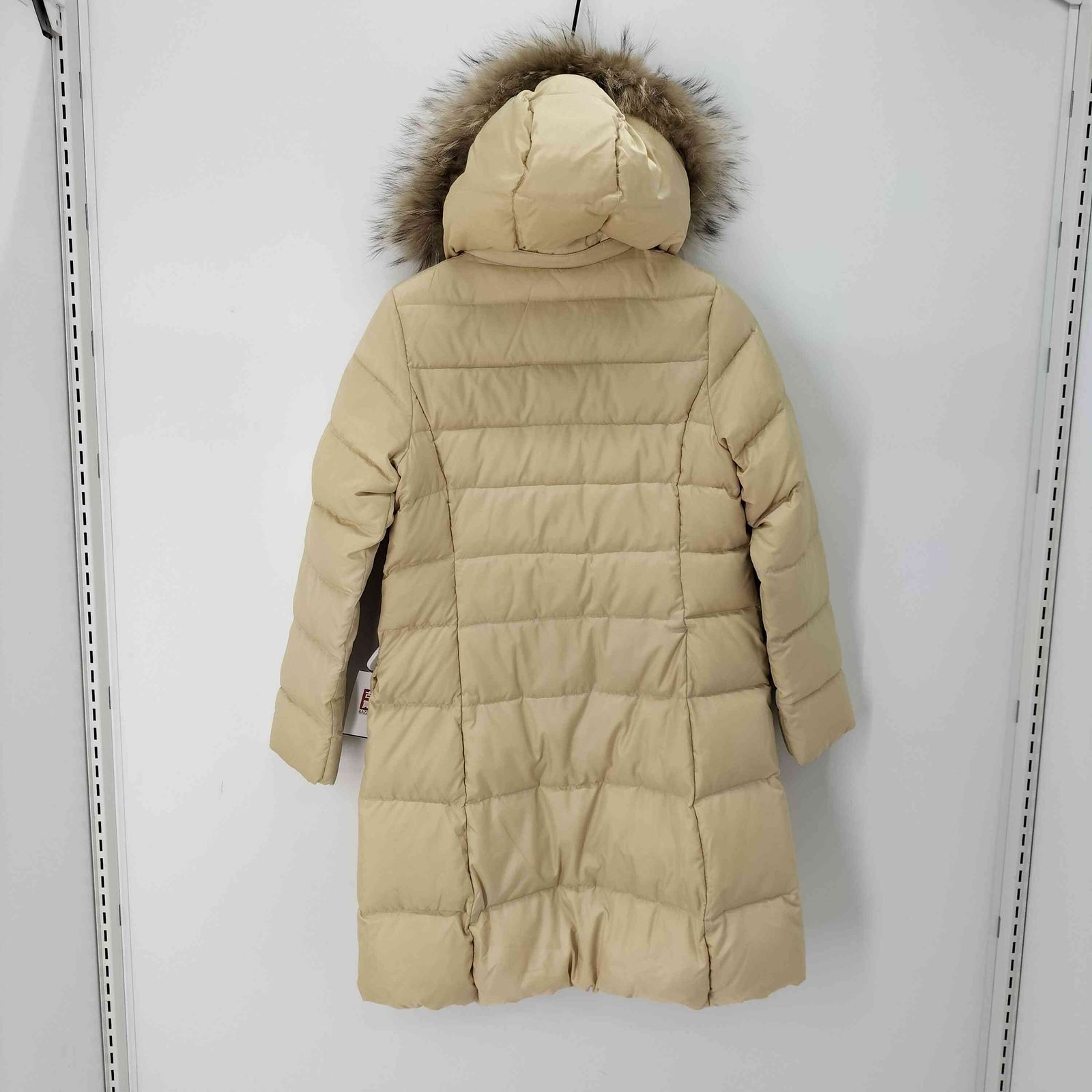エーグル AIGLE ファー付き ロングダウンコート レディース M - メルカリ