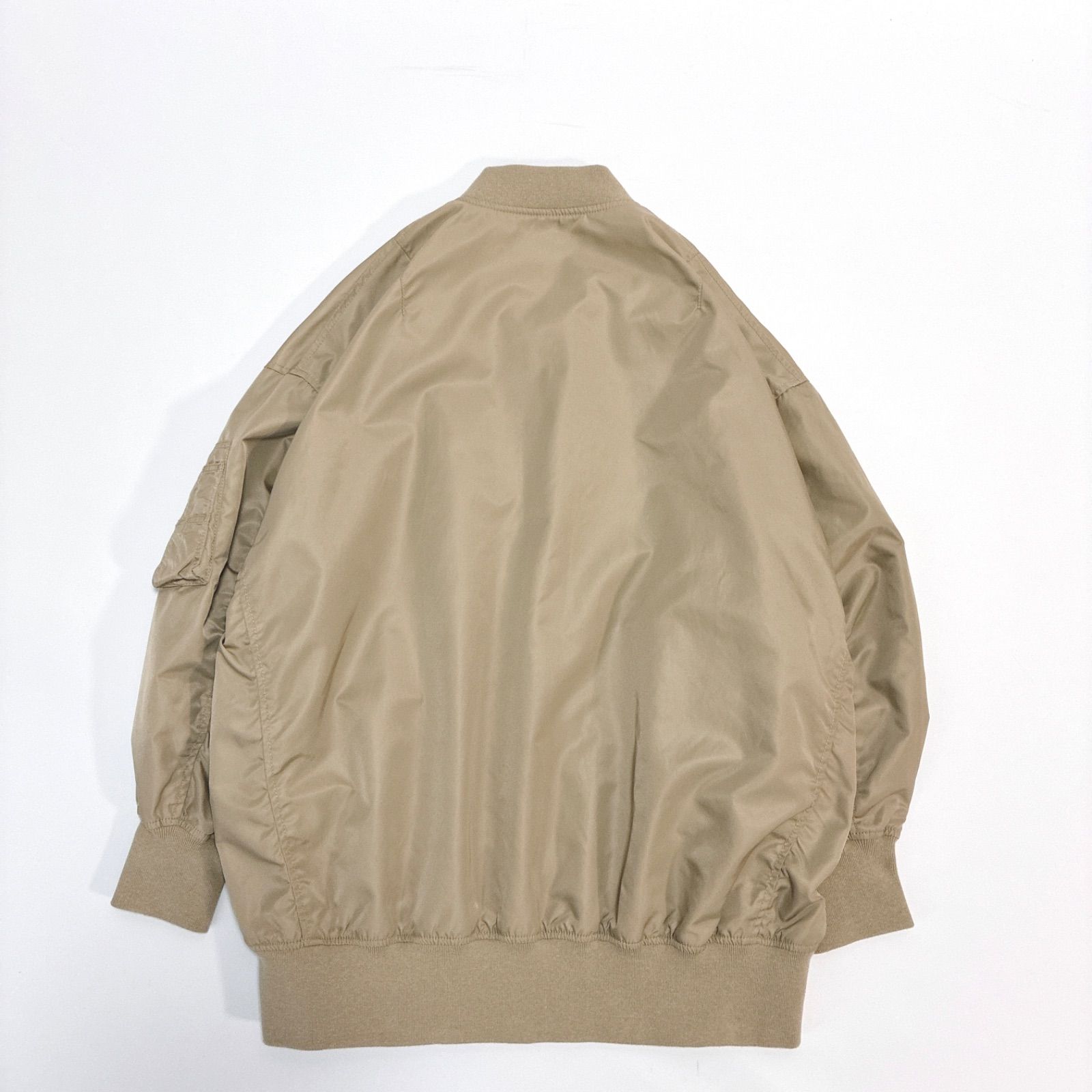 2023 / SLOBE IENA スローブイエナ / ナイロンツイルMA-1 / ベージュ