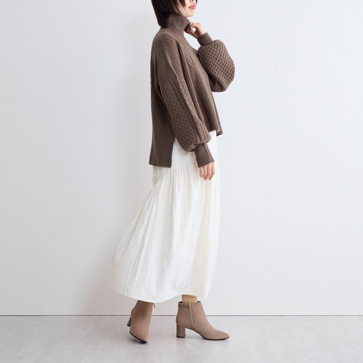 cmヒールベルトデザインブーツ