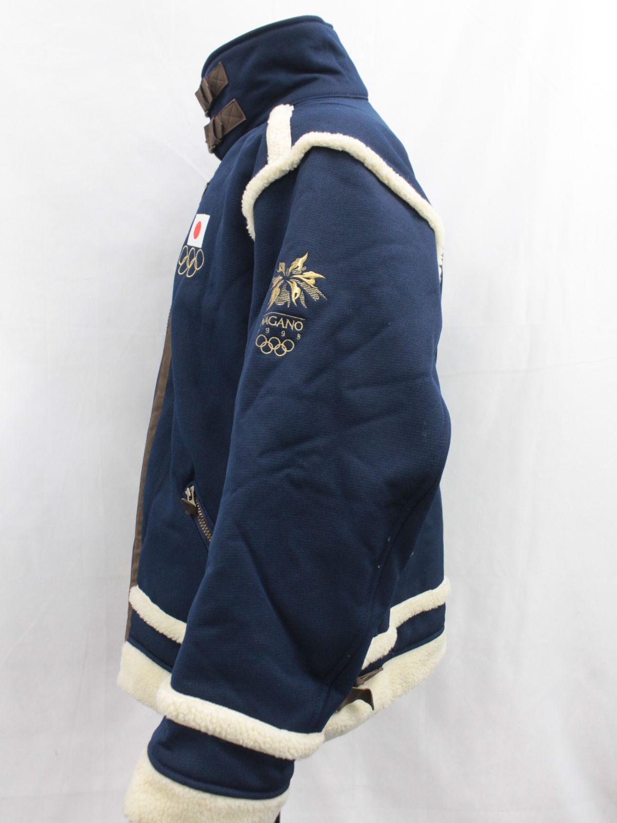 行董】長野オリンピック 日本代表ボアジャケット ミズノ/mizuno製 1998