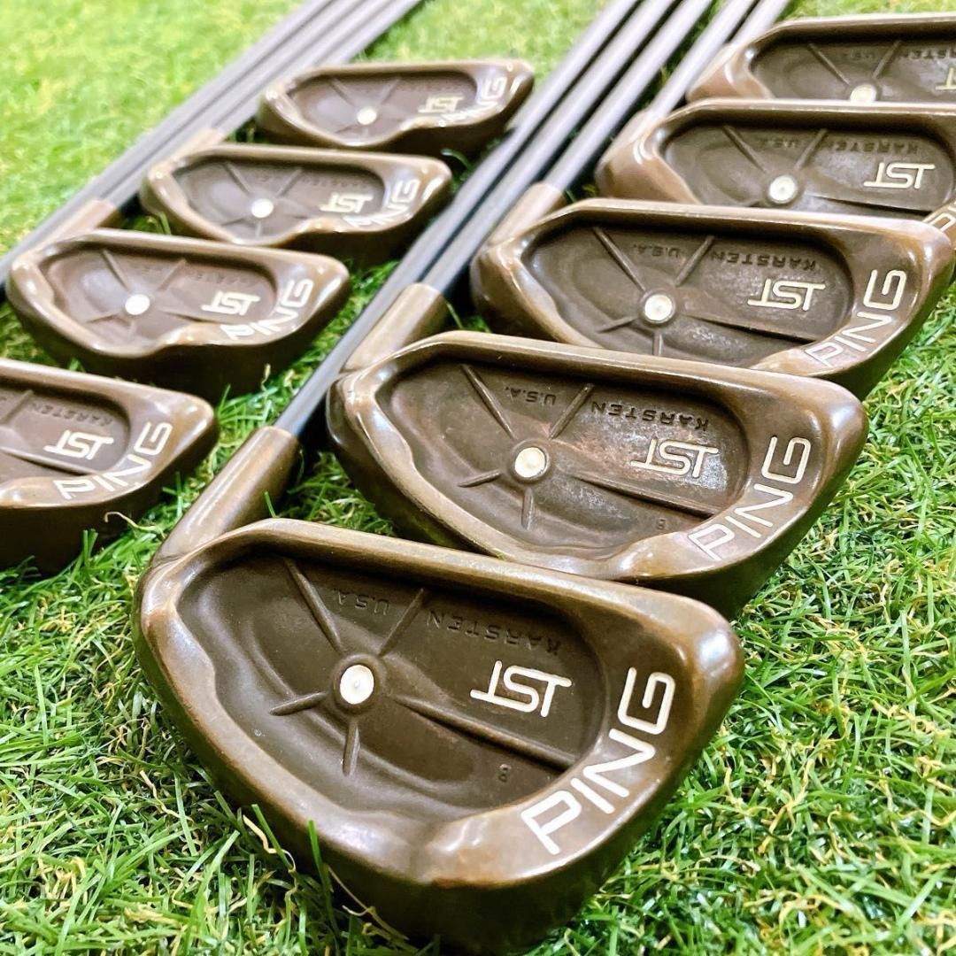 超希少 PING ISI ベリリウムカッパー ピン メンズアイアン 9本 純正