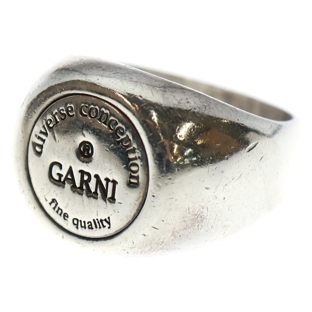 GARNI ガルニ シグネット スタンプリング シルバー