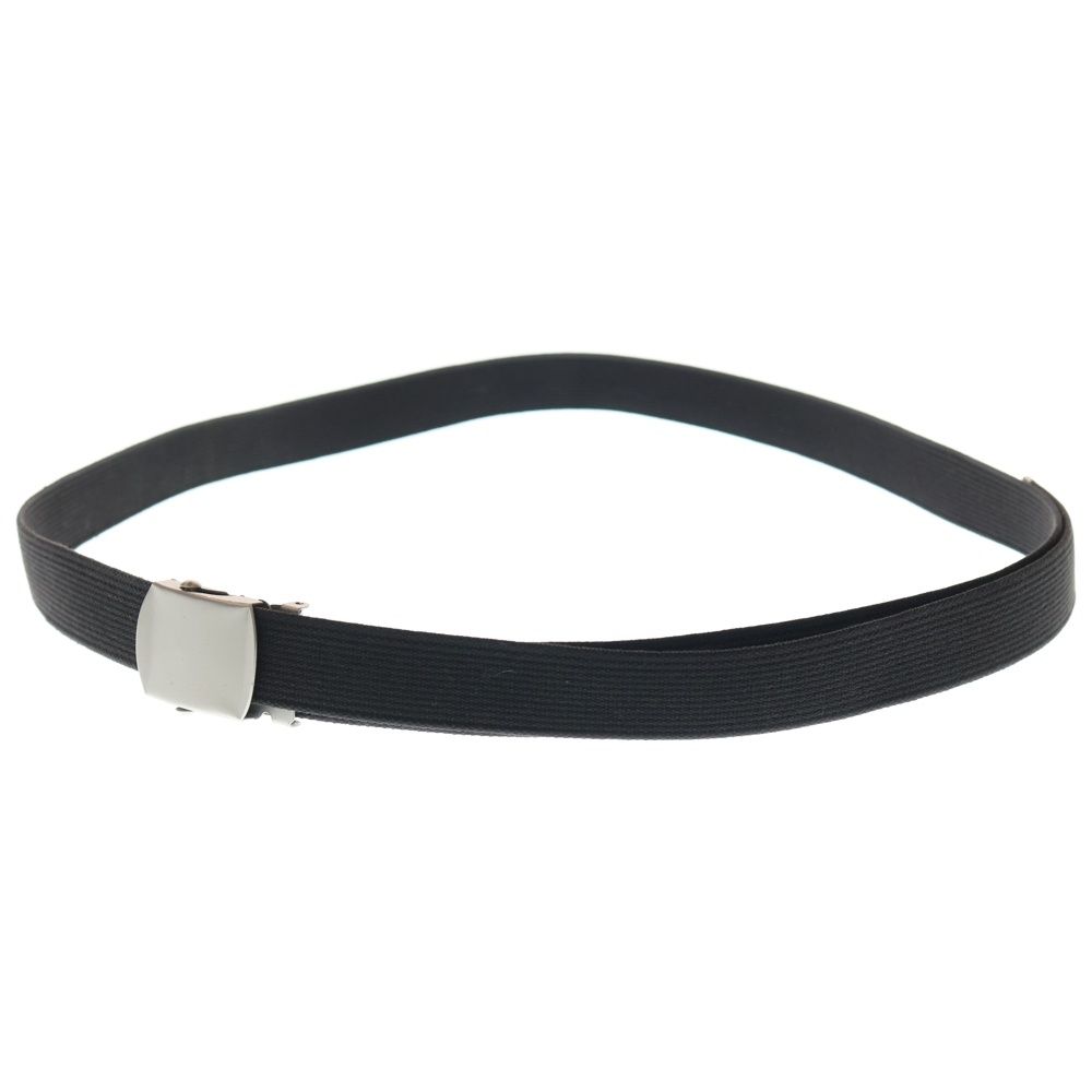 Yohji Yamamoto POUR HOMME ヨウジヤマモト プールオム エンブロイダリー ロゴ 30 mm ガチャベルト ブラック HD‐F 02‐560