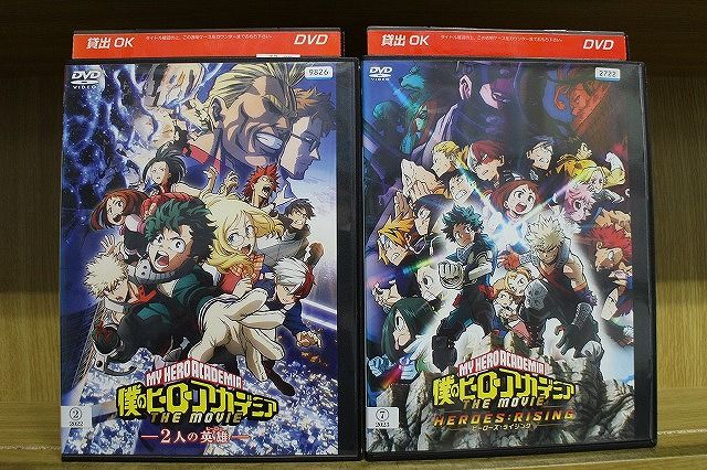 DVD 僕のヒーローアカデミア THE MOVIE 2人の英雄 + ヒーローズ