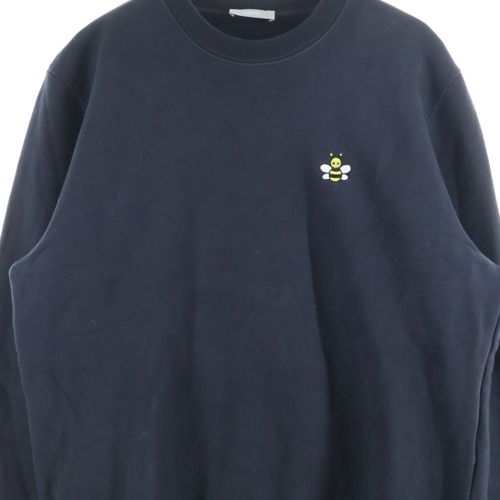 ディオール　ビースウェット DIOR (ディオール) 19SS ×KAWS BEE刺繍 クルーネックスウェット