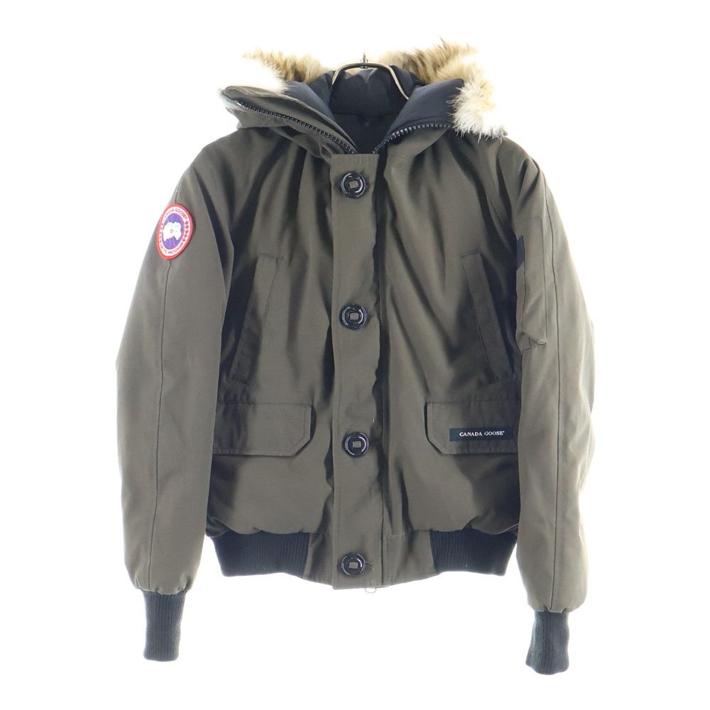 CANADA GOOSE カナダグース PARKA チリワック ファーフーデッド ダウンジャケット パーカー レディース カーキ 7950 JL