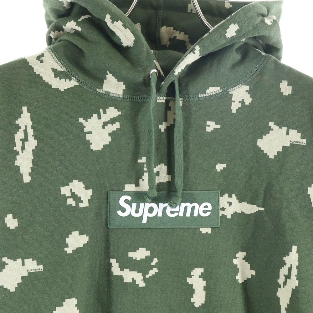 SUPREME (シュプリーム) 21AW Box Logo Hooded Sweatshirt Olive