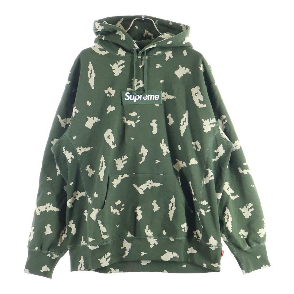 Supreme シュプリーム ボックスロゴ パーカー オリーブカモ SUPREME (シュプリーム) 21AW Box Logo Hooded Sweatshirt Olive