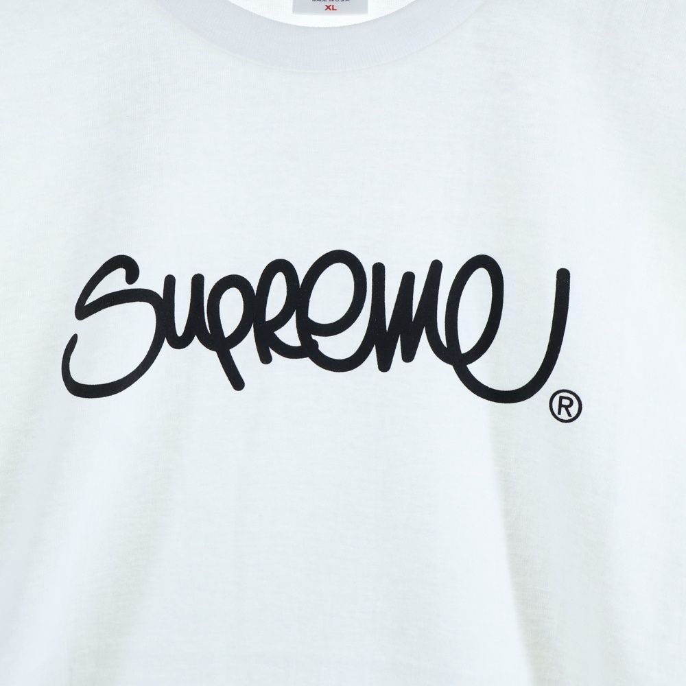 SUPREME (シュプリーム) 22SS Handstyle Tee ハンドスタイル クルー