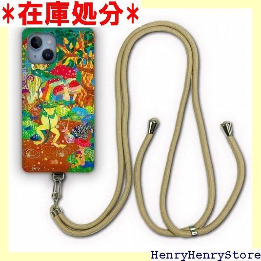 Galaxy A 23 5 G SC-56 C SCG 18 ケース スマホショルダー ギャラクシー SC 56 doo ドコモ au エーユー スマホケース ショルダーストラップ 肩掛け 首かけ 斜め掛け ショルダーケース ス キノコの森 1040