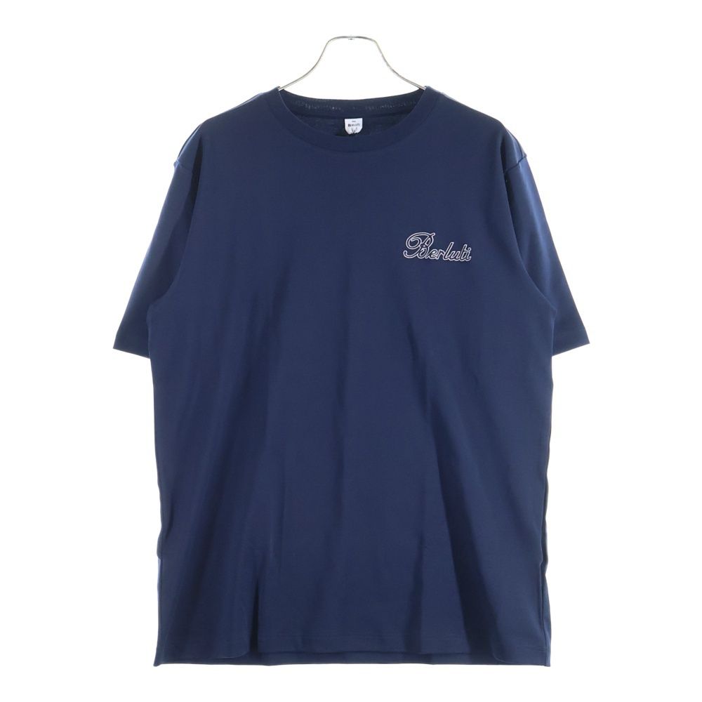 Berluti (ベルルッティ) Thabor スモールロゴ刺繍 クルーネック半袖T