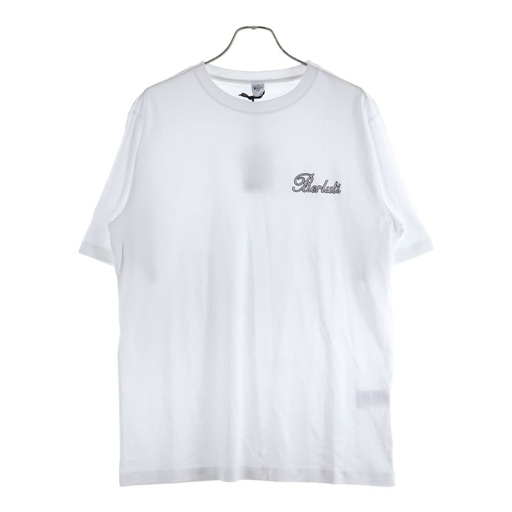 Berluti (ベルルッティ) Thabor スモールロゴ刺繍 クルーネック半袖T