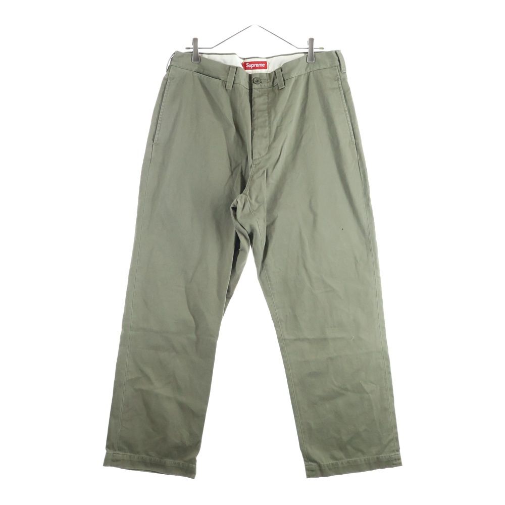 SUPREME (シュプリーム) 23AW Chino Pant ピンナップガール刺繍 チノ