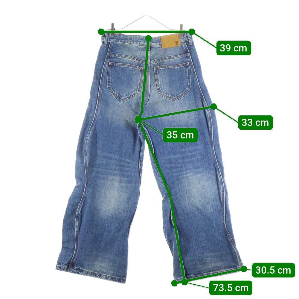 LOUIS VUITTON (ルイヴィトン) 23SS ウォッシュドウェイビーバギー