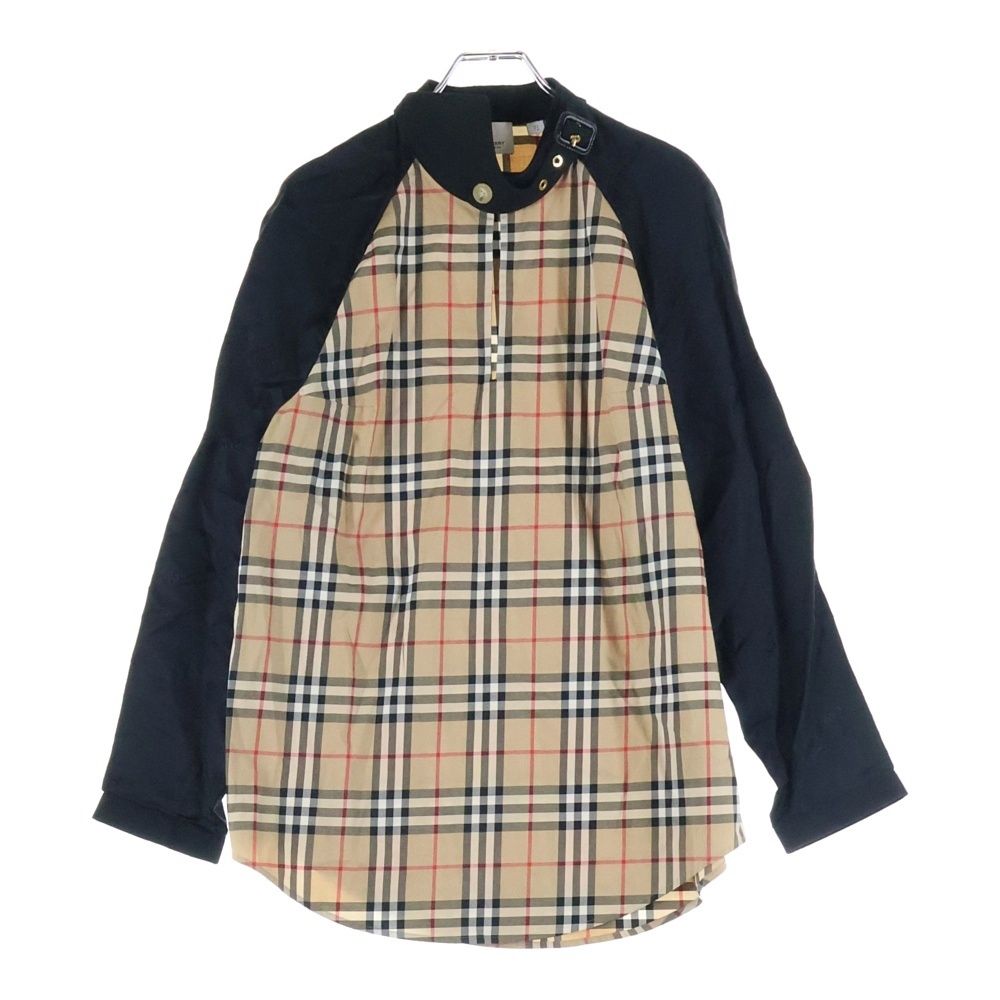 バーバリー Check Shirt ティッシ期 ノバチェック 長袖シャツ ベージュ 8024153