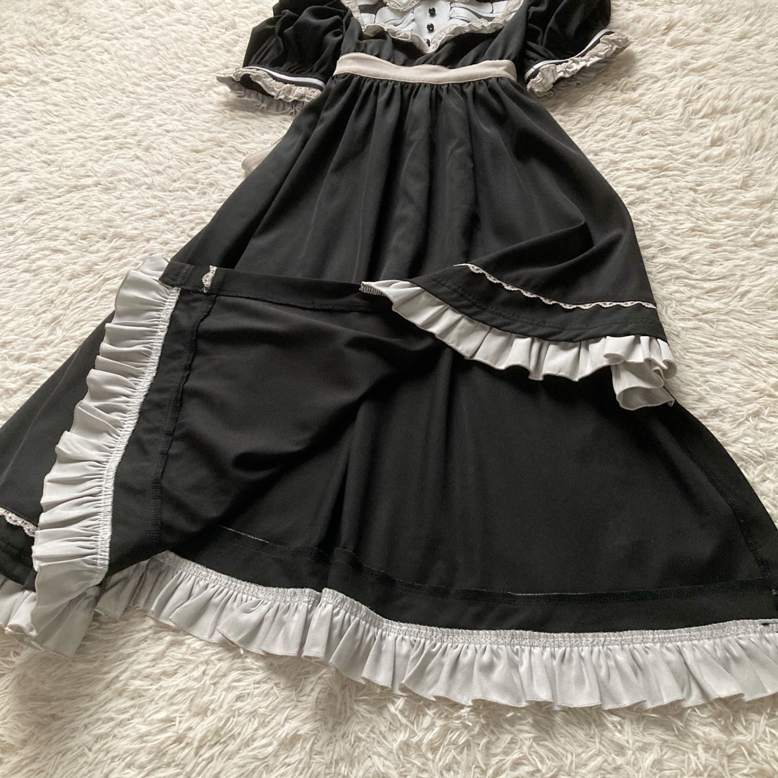 DimMoire ディムモアール 儚骸アシメワンピース シスター風ワンピース
