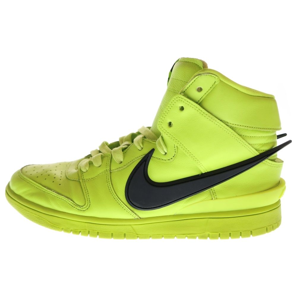 NIKE (ナイキ) ×AMBUSH DUNK HIGH FLASH LIME アンブッシュ ダンク