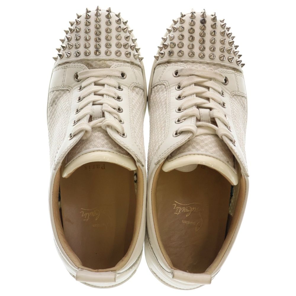 Louis Junior Spikes leather sneakers in black - Christian Louis Junior Spikes leather sneakers in black - Christian