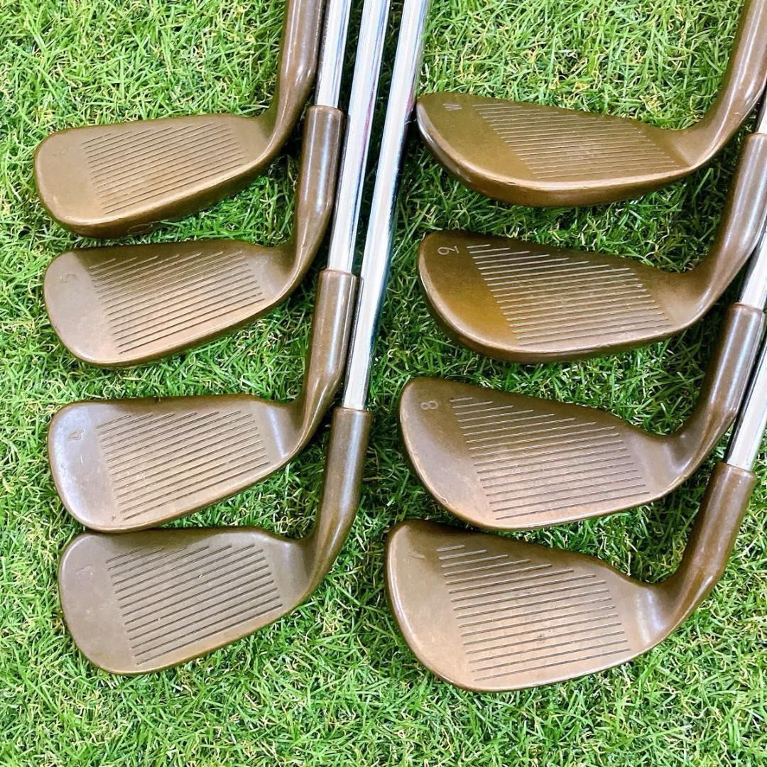 希少 PING EYE2 + ベリリウムカッパー ピン メンズアイアン 9本 右 希少 PING EYE2 + ベリリウムカッパー ピン メンズアイアン 9本 右