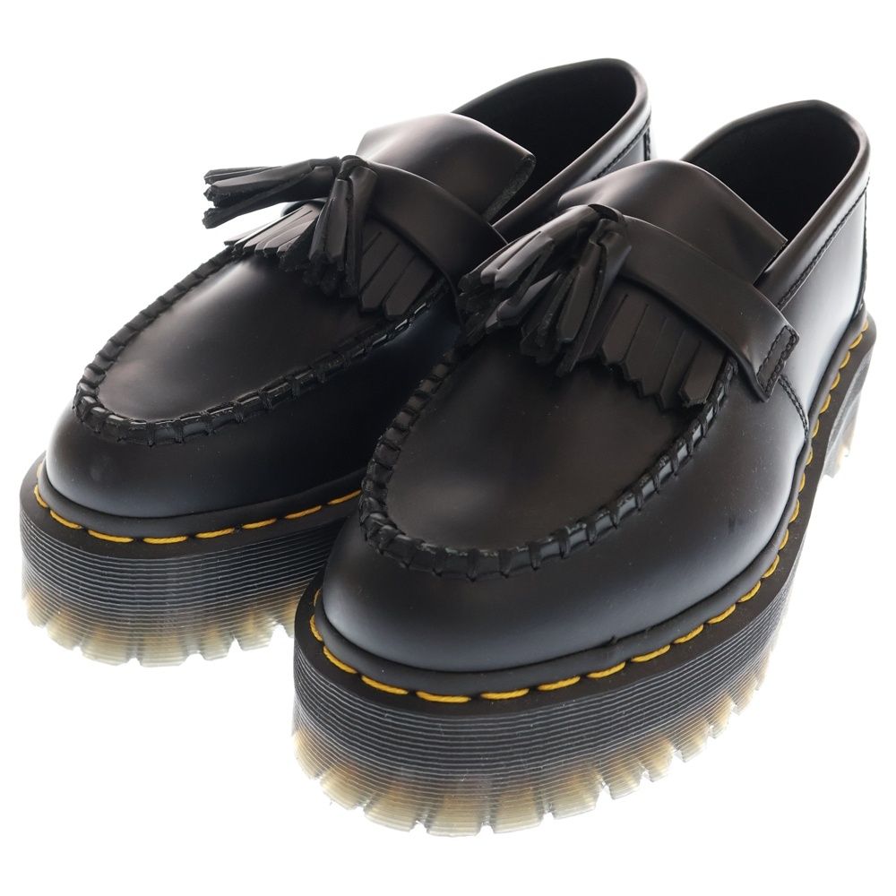 Dr Martens ドクターマーチン ADRIAN QUAD TASSEL LOAFER エイドリアン クアッド タッセルローファー 厚底 レザーシューズ ブラック