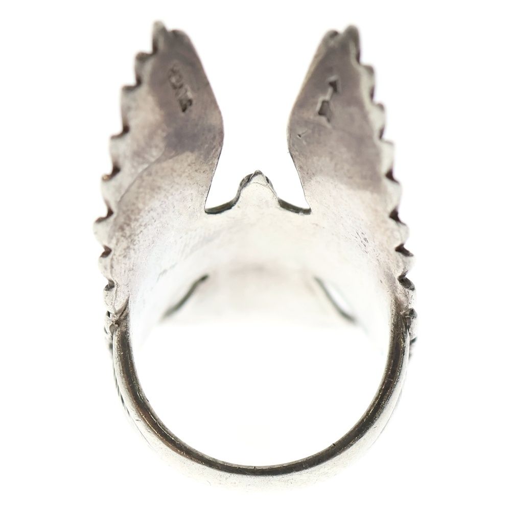 goro s ゴローズ K 18付きイーグルリング シルバー ゴールド