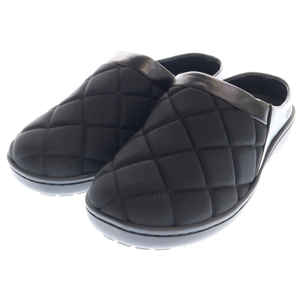 NO BRAND ノーブランド Elfoot エルフット Slim Slip on Shoes スリム スリッポン シューズ ブラック