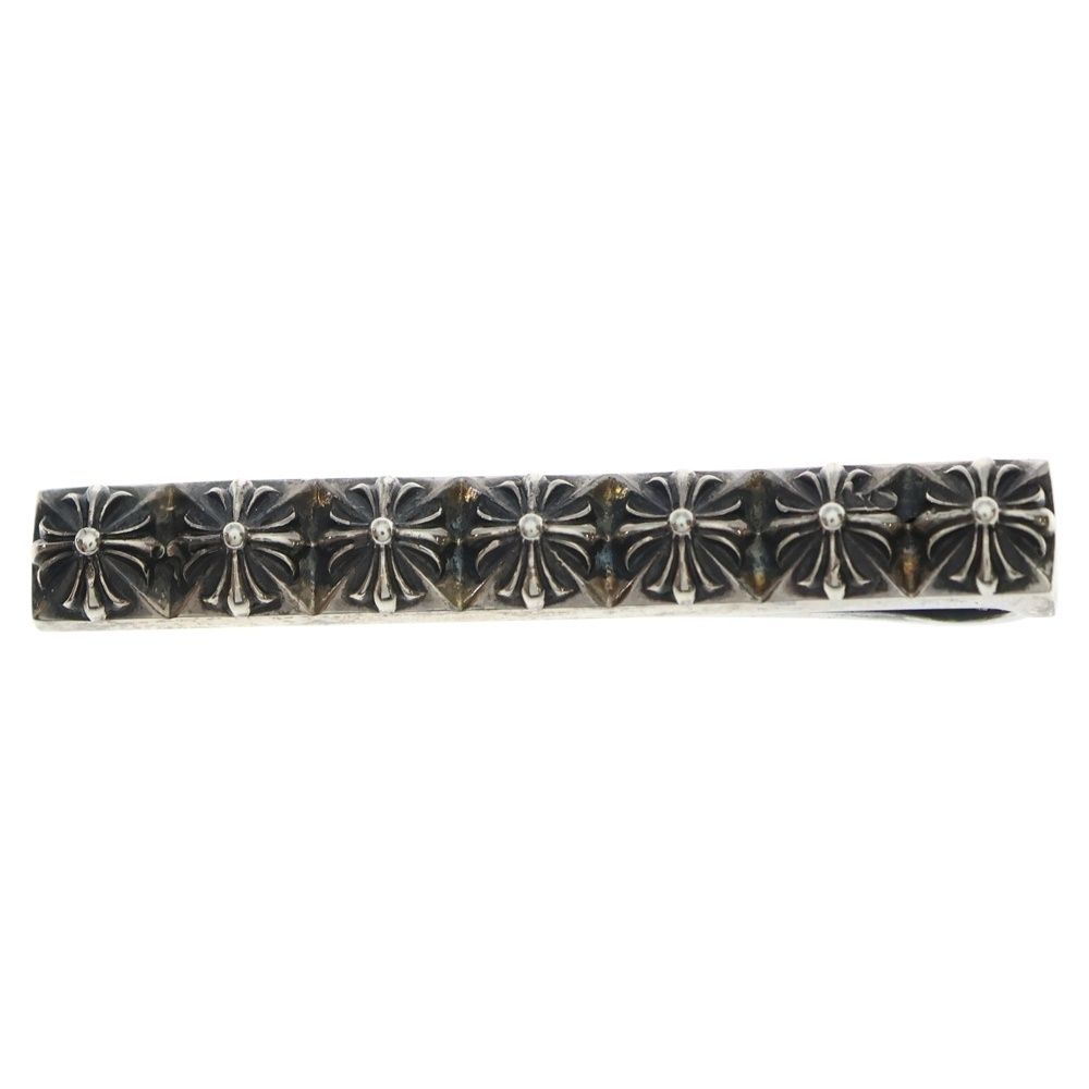 CHROME HEARTS クロムハーツ TIE CLIP PYRAMID PLS タイ クリップ ピラミッド ネクタイピン シルバー