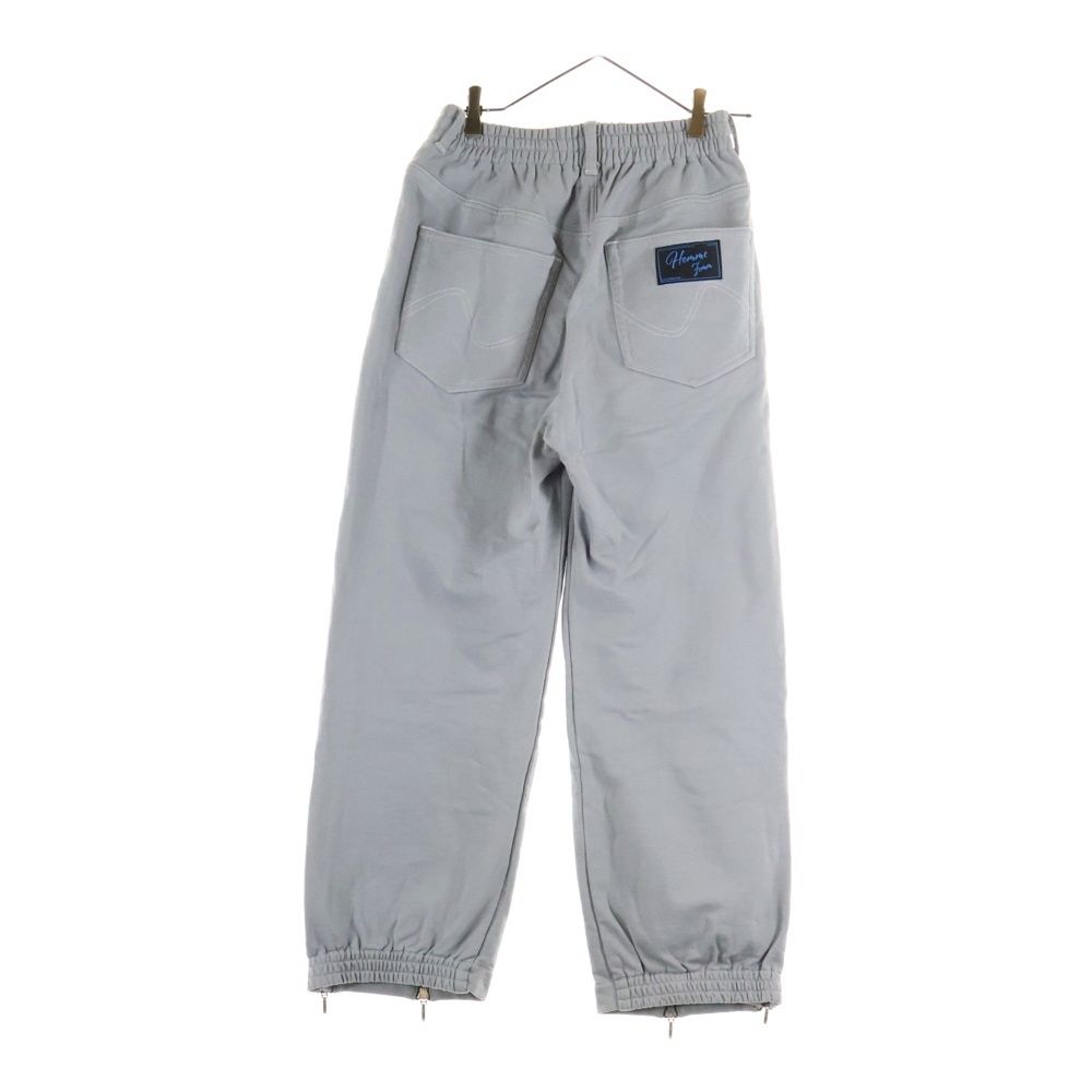 SYU HOMME FEMM シュウ オム フェム NU SWEAT PANTS ニュー リブジップアップ スウェットパンツ H 22 ss 17