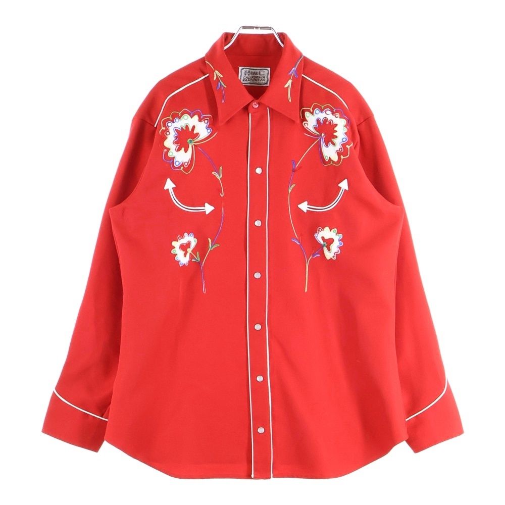 HBARC (エイチバーシー) 60s VINTAGE WESTERN SHIRT ヴィンテージ 花柄