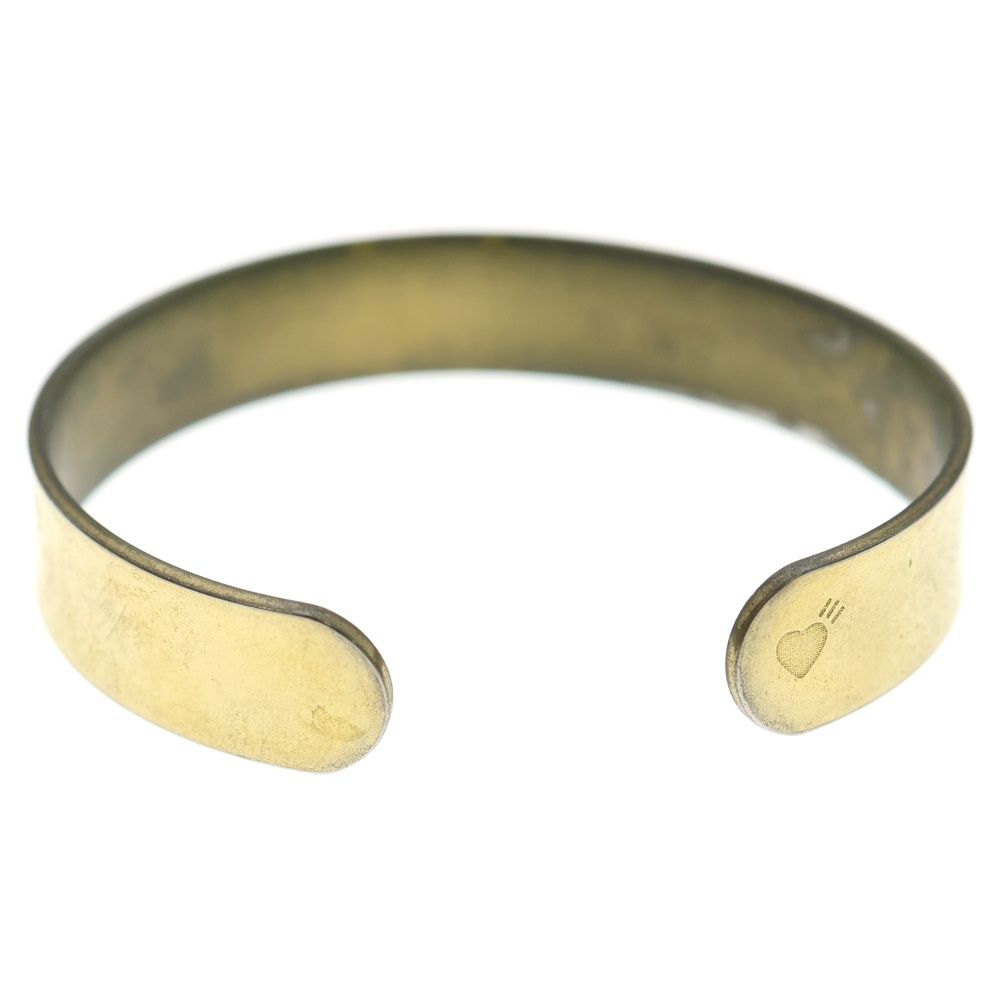 HUMAN MADE (ヒューマンメイド) BANGLE ロゴデザイン刻印 バングル