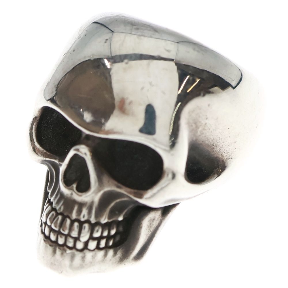 AQUA SILVER アクアシルバー SKULL RING プレーン スカル リング シルバー