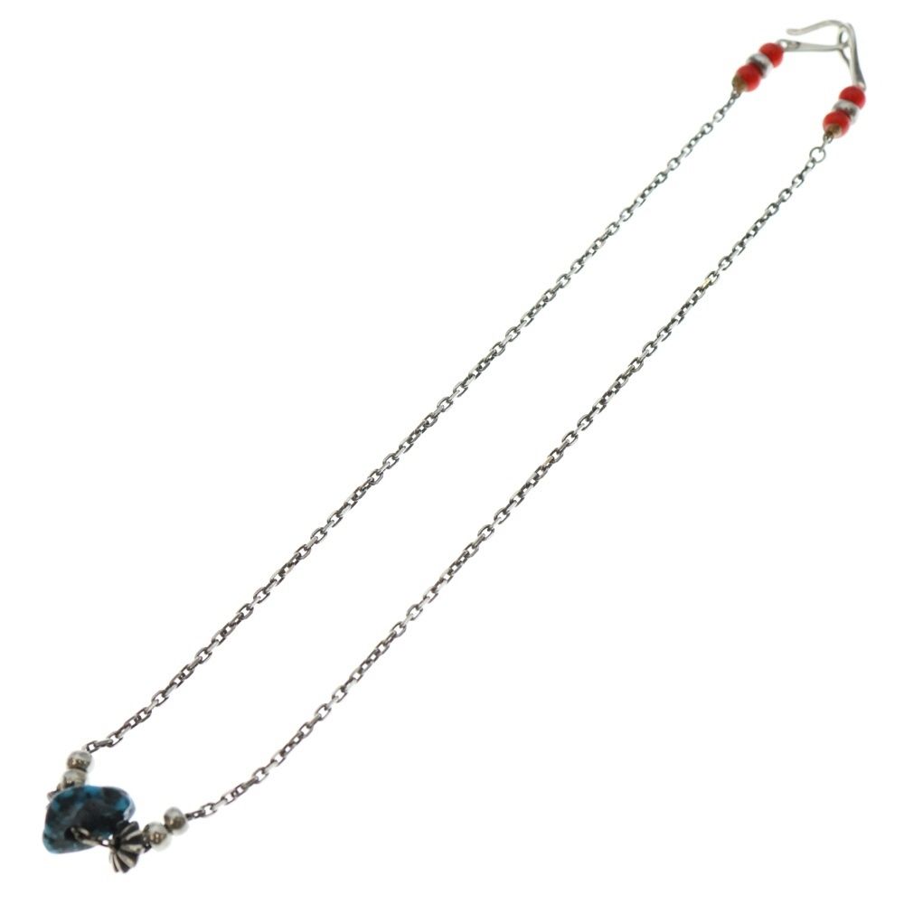 LARRY SMITH (ラリースミス) チェーン ネックレス コンチョ シルバー