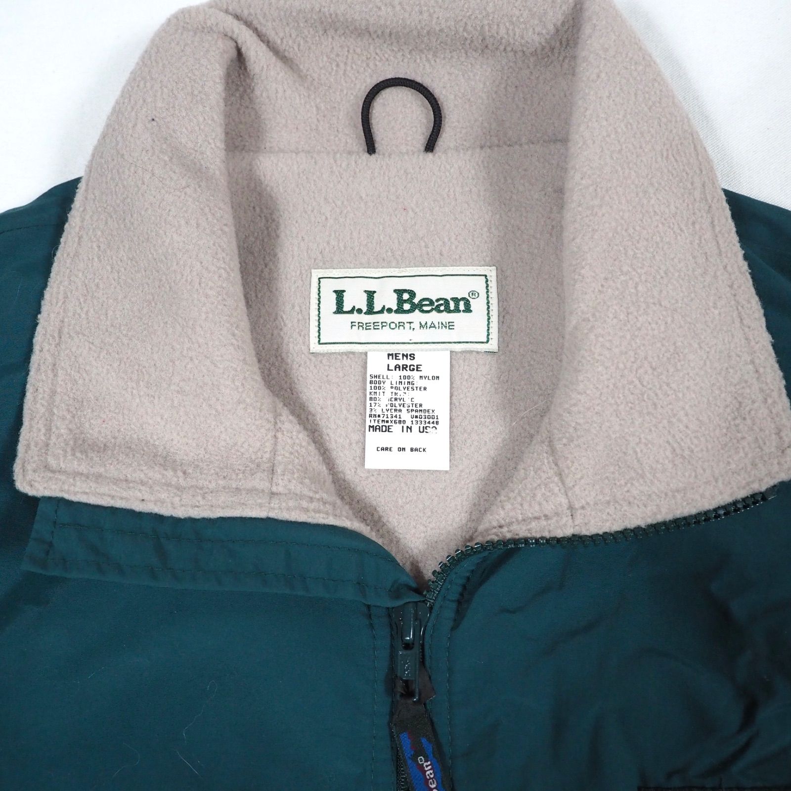 LLビーン ウォームアップ