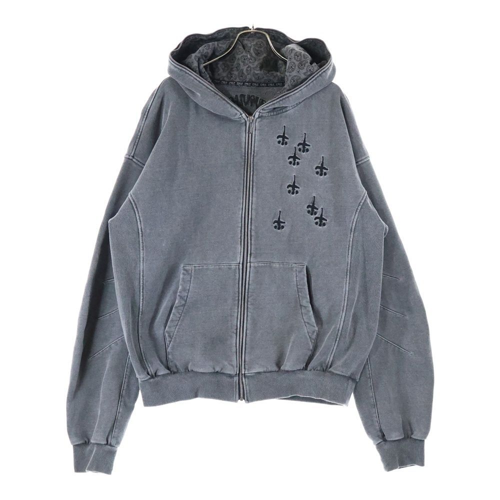 cvtvlist (カタリスト) usual zip hoodie ユージュアル 刺繍デザイン