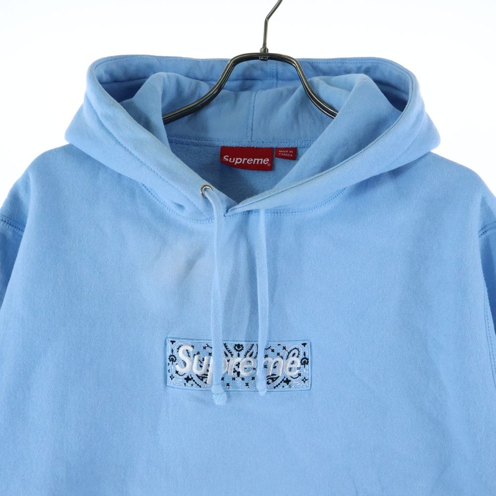 SUPREME (シュプリーム) 19AW Bandana Box Logo Hooded Sweatshirt
