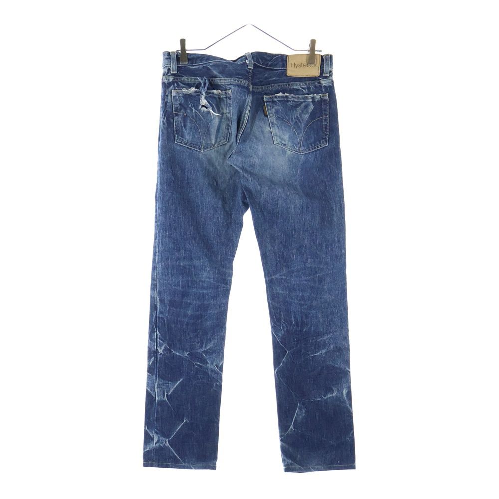 HYSTERIC GLAMOUR (ヒステリックグラマー) スタッズ装飾 ダメージ加工