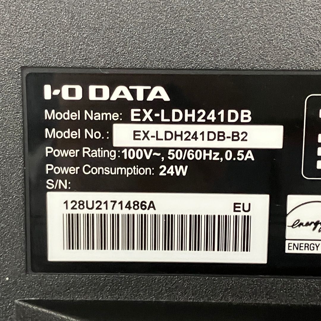 I-O DATA EX- -B 2 23.8型 液晶モニター スタンド ディスプレイ アイオーデータ PC