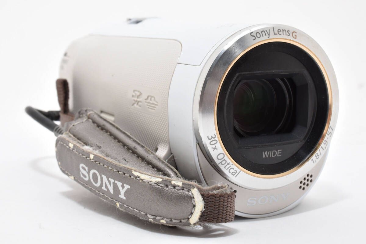 ☆美品☆ソニー SONY HDR-CX390 ホワイト☆ K550 #3811 - メルカリ