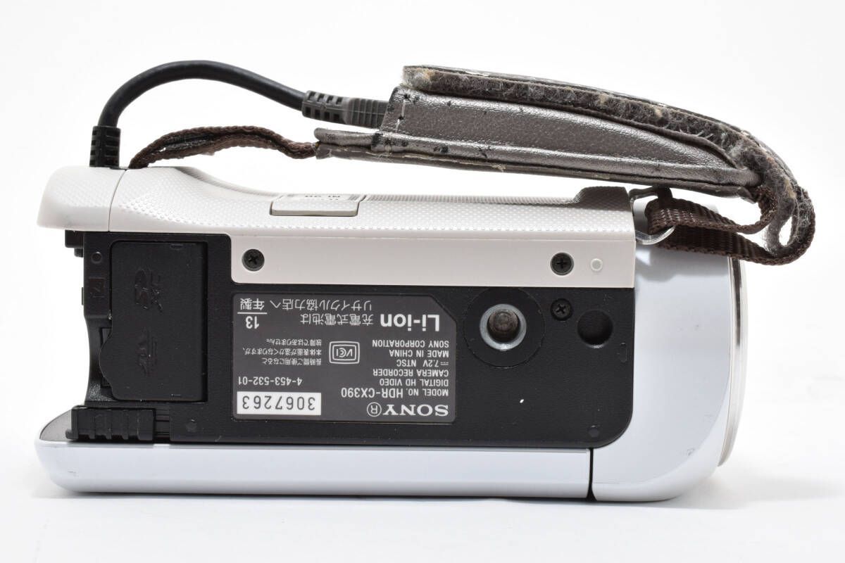 ☆美品☆ソニー SONY HDR-CX390 ホワイト☆ K550 #3811 - メルカリ
