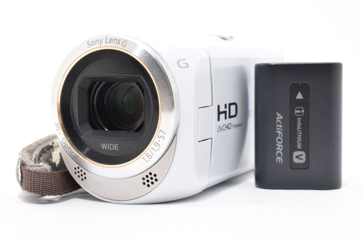 ☆美品☆ソニー SONY HDR-CX390 ホワイト☆ K550 #3811 - メルカリ