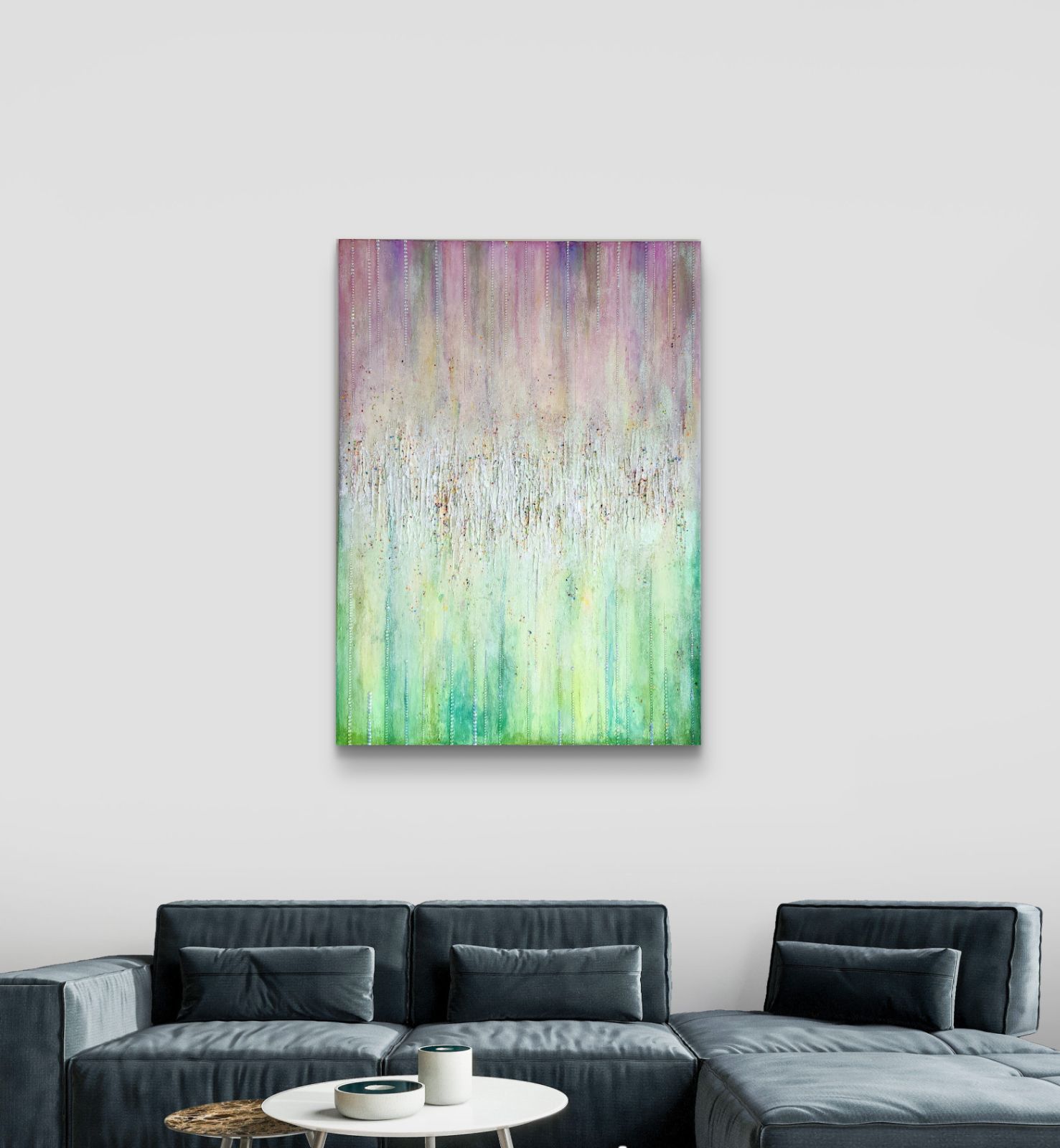 AMANE-雨音 抽象画 ㎝ 大型パネル キャンバス 原画1点のみ モダンアート インテリア 現代アート おしゃれ アートパネル