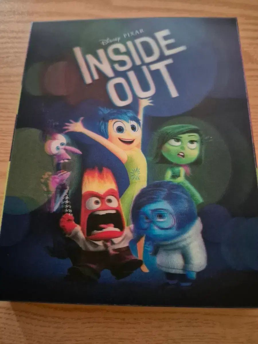 インサイド アウト 3 D レンチキュラーカード レンチキュラー Oリングケース スチールブック ブルーレイ Blu ray