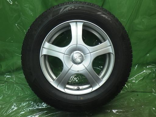 スタッドレス 21年製 weds JOKER 15インチ ブリヂストン ブリザックVRX 3