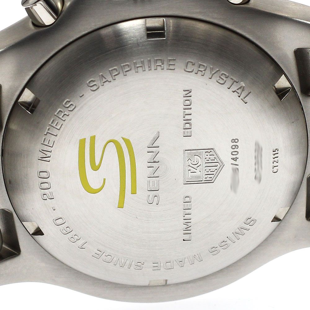 タグホイヤー TAG HEUER CT2115 リンク アイルトン・セナ限定モデル